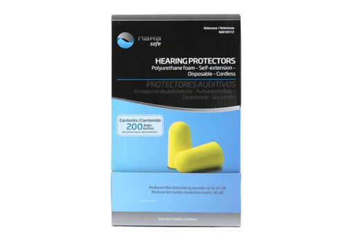 Disposable foam ear plug, cordless