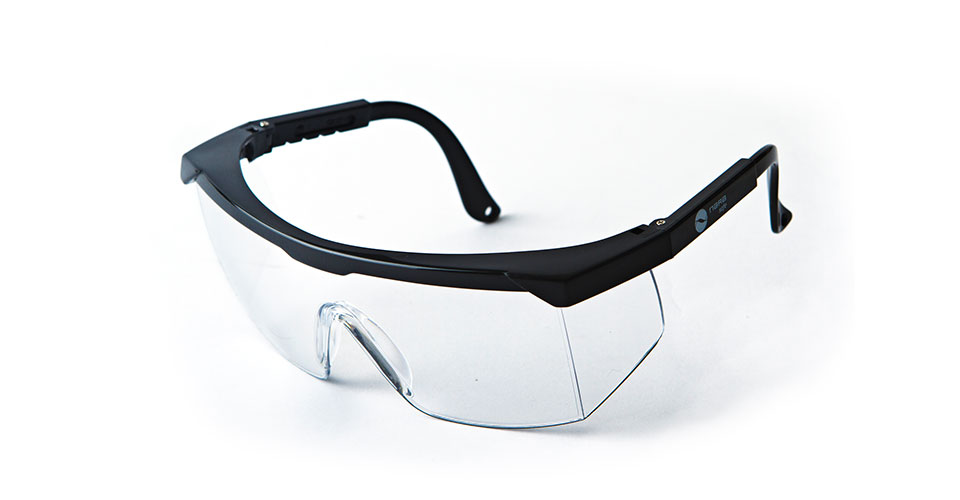 Safety spectacles, with anti-fog
