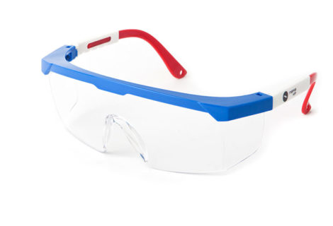 Safety spectacles, without anti-fog