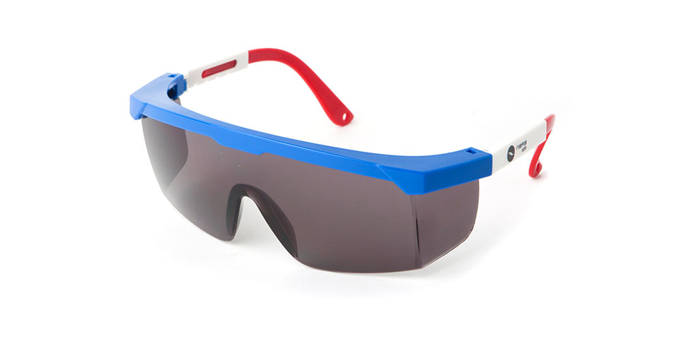Safety spectacles, without anti-fog