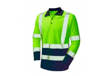 Reflective polo shirt, long sleeve Reflective polo shirt, long sleeve