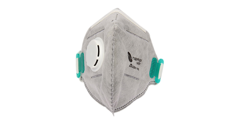 Respirator manufactured under N95 standard activated carbon, with valve