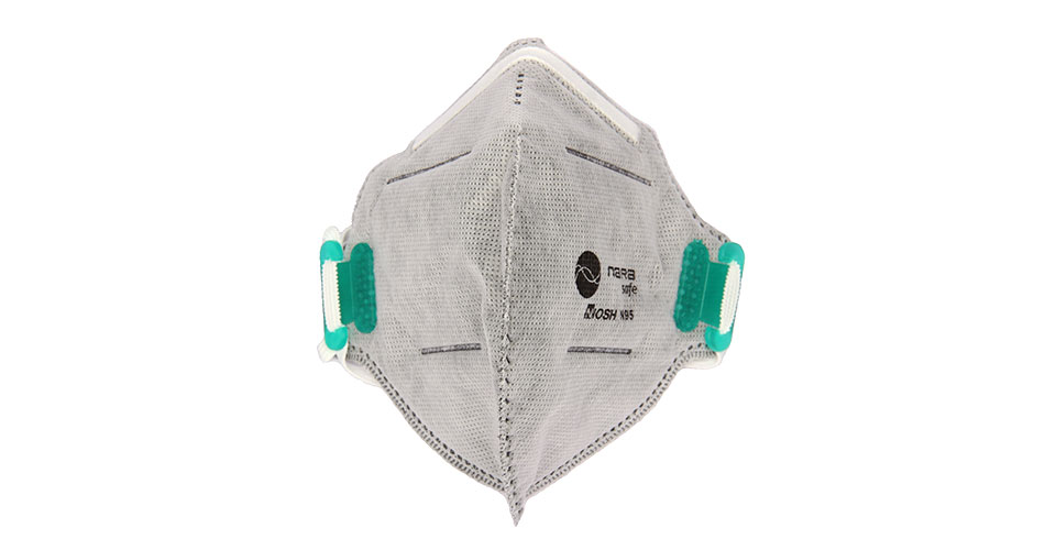 Respirator manufactured under N95 standard activated carbon