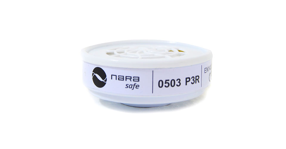P3 Filter Cartridg, maximum efficiency ≥99,95%