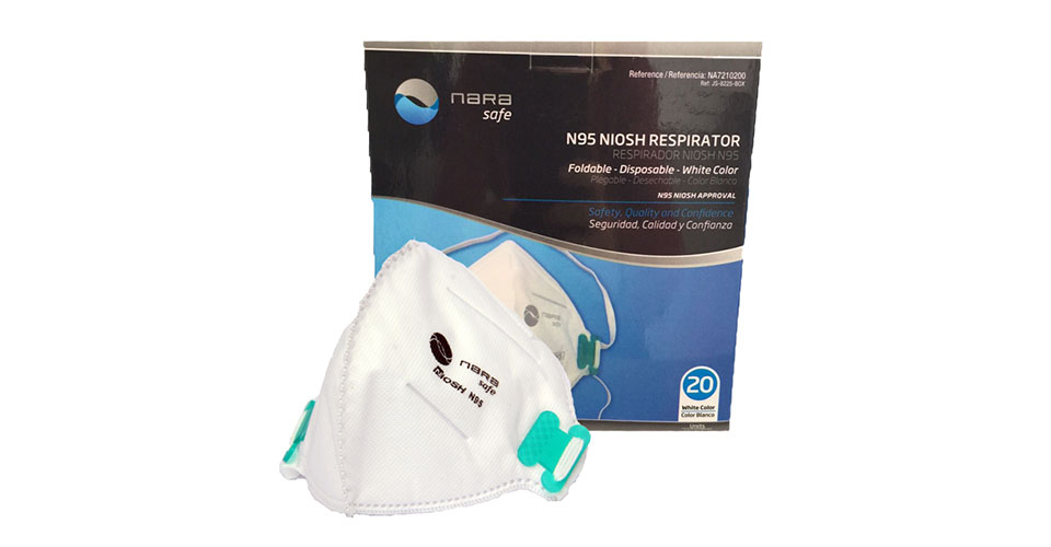 Respirator manufactured under N95 standard