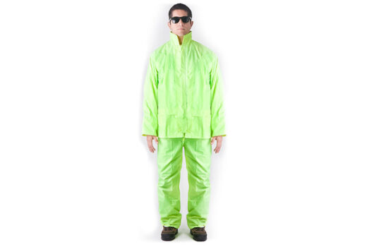 Impermeable 2 piezas, polyester y PVC
