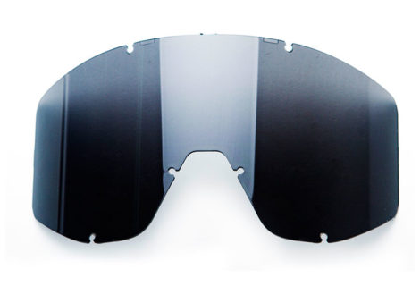 Dark visor with anti-fog