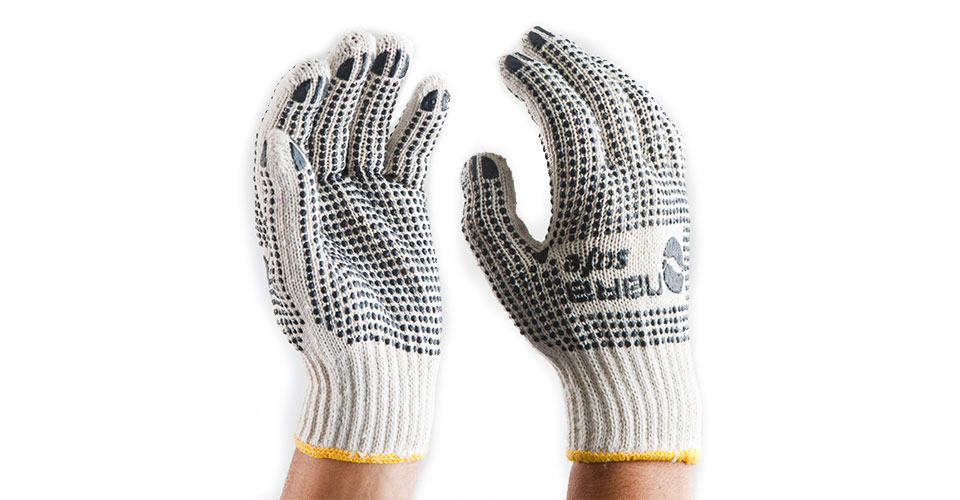 Cotton PVC dots