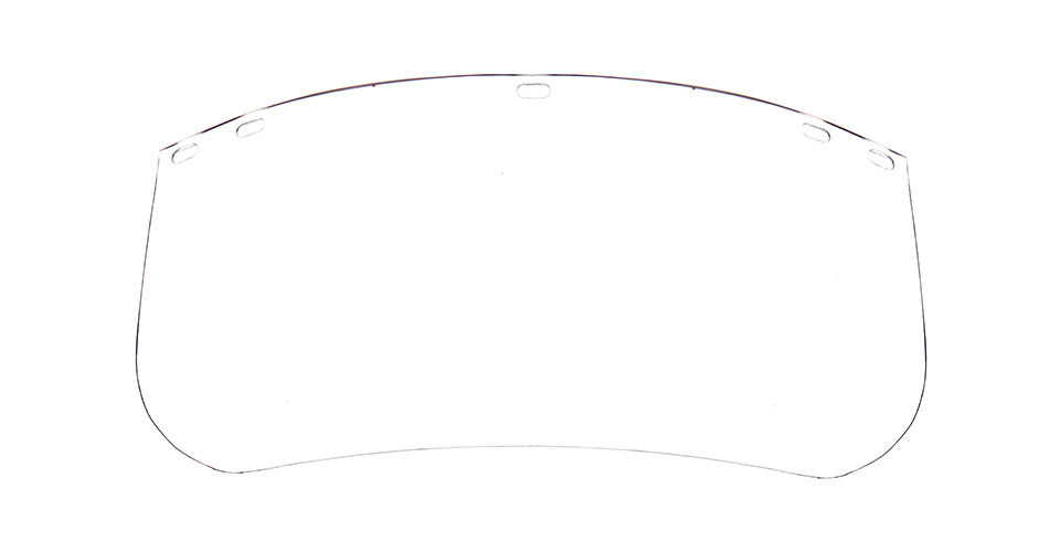 Nara Safe clear visor for face shield
