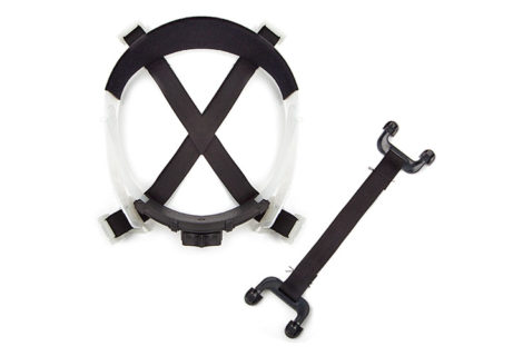 Accesories and parts for di-electric helmets, 6-point suspension