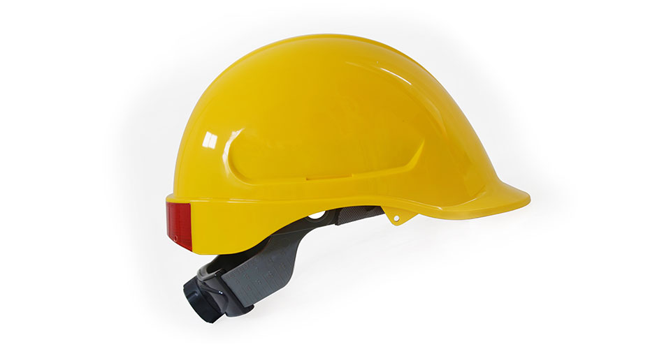 Mining, di-electric helmet, no vent