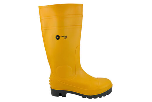 Boots in PVC with steel toe cap