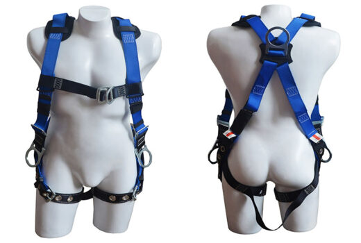 Full body harness, 4 D-rings, multi-purpose  (H)