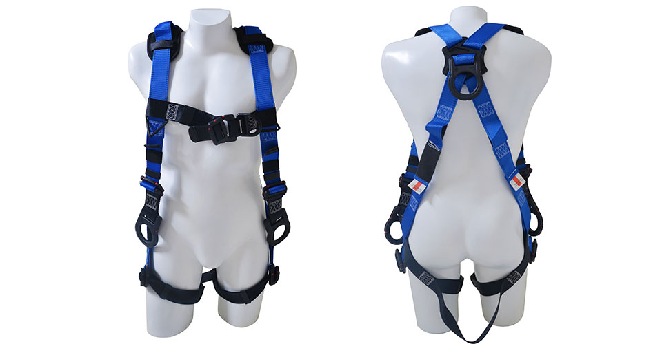 Full body harness, Dielectric, 4 D-rings, multi-purpose (H)