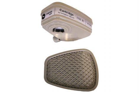 B1 Chemical filtering cartridge